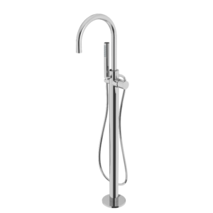 Atlantic Floor Standing Single Lever Bath Shower Mixer Chrome