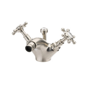 Brunel Mono Bidet Mixer Brushed Nickel
