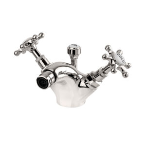 Brunel Mono Bidet Mixer Nickel