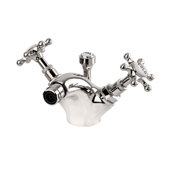 Brunel Mono Bidet Mixer Nickel