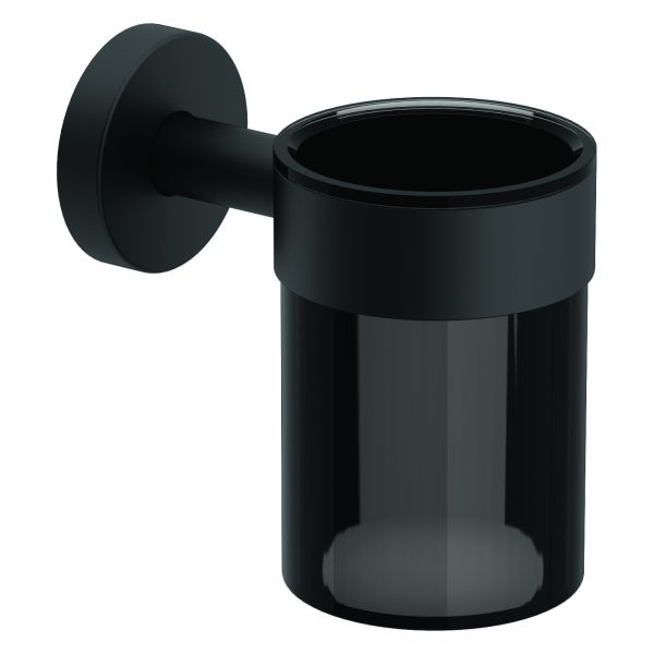 Atlantic Tooth Brush Holder Matt Black