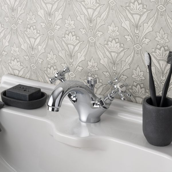 Brunel Mono Basin Mixer Chrome - Image 2