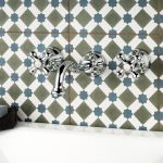 Leonardo 3pc Wall Mounted Basin Mixer Chrome - Image 2