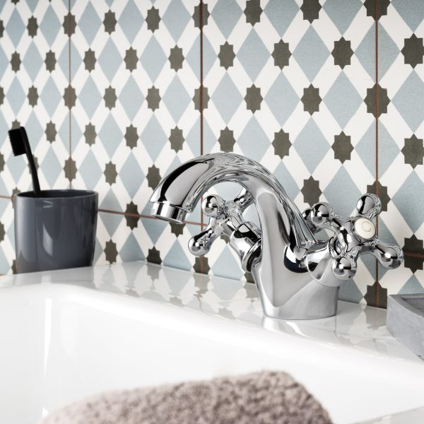 Leonardo Mono Basin Mixer Chrome