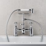 Mallard Deck Mounted Bath Shower Mixer Chrome - Image 2