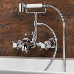 Mallard Wall Mounted Bath Filler Chrome