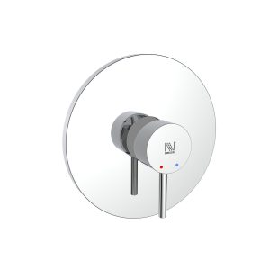 Nikles Architect finish kit for single outlet shower control Chrome